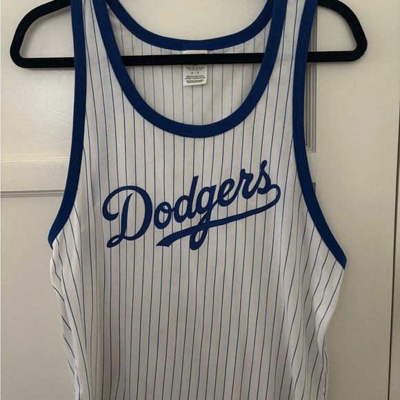PINK Victoria's Secret Blue and White Striped Top - Picture 1 of 3